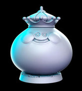The Royal Blob 3D-printed model